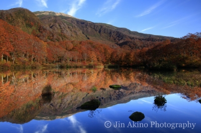 日本の自然風景-鳥海山麓